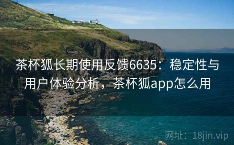 茶杯狐长期使用反馈6635：稳定性与用户体验分析，茶杯狐app怎么用