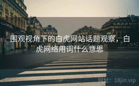围观视角下的白虎网站话题观察，白虎网络用词什么意思