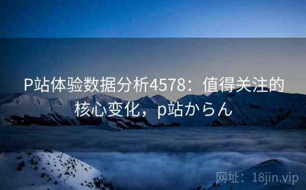 P站体验数据分析4578：值得关注的核心变化，p站からん