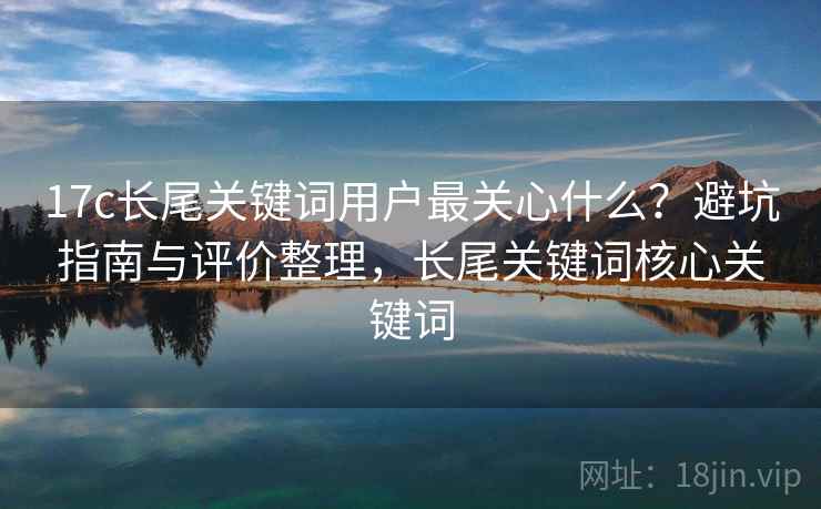 17c长尾关键词用户最关心什么？避坑指南与评价整理，长尾关键词核心关键词